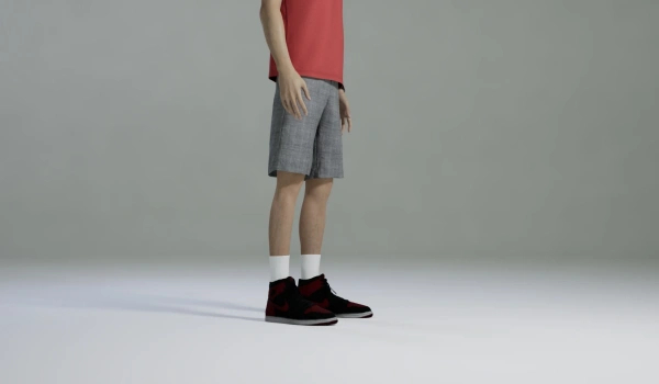 《InZOI》Air Jordan 1 Mid運動鞋MOD