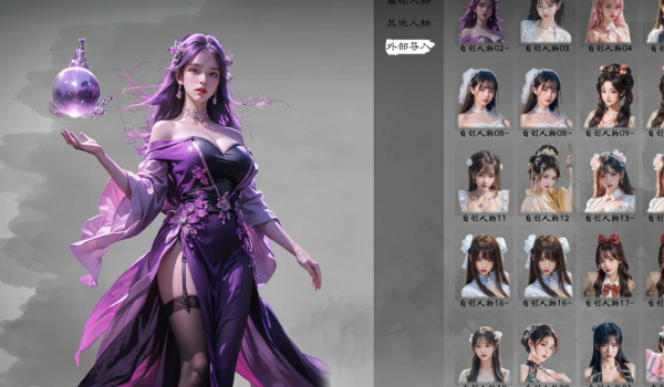 《英雄立志傳：三國志》自制真人及2D風格立繪整合包MOD