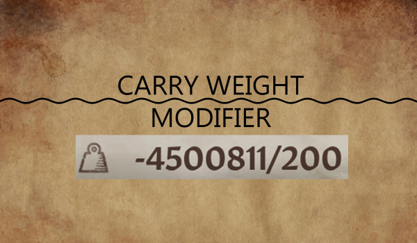 《上古卷軸4：湮滅重制版》攜帶重量修正器MOD
