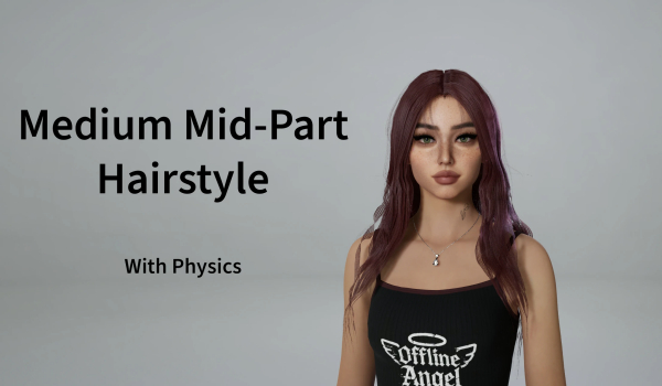 《InZOI》中等偏中發(fā)型MOD