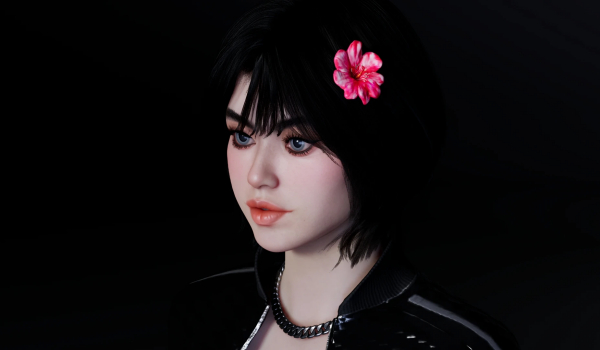 《InZOI》女生帶花捏臉MOD
