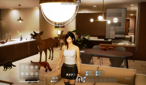《InZOI》野生動物作為寵物MOD