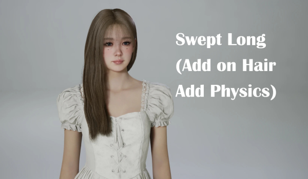 《InZOI》新女性長發MOD