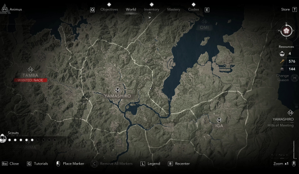 《刺客信條：影》除霧地圖MOD