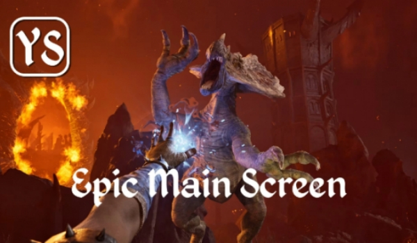 《上古卷軸4：湮滅重制版》Epic主菜單MOD