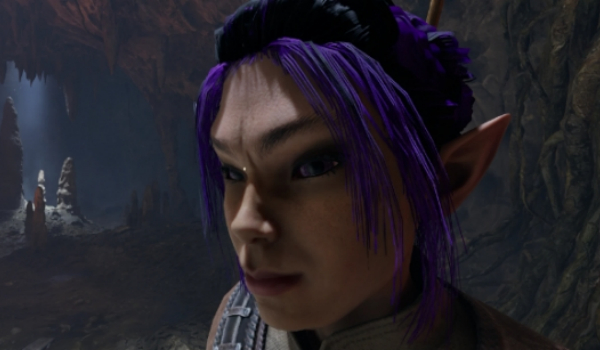《上古卷軸4：湮滅重制版》Valia女性木精靈角色預(yù)設(shè)MOD