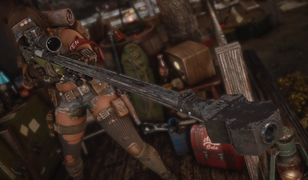 《輻射4》M20A1捕鯨槍反坦克步槍MOD