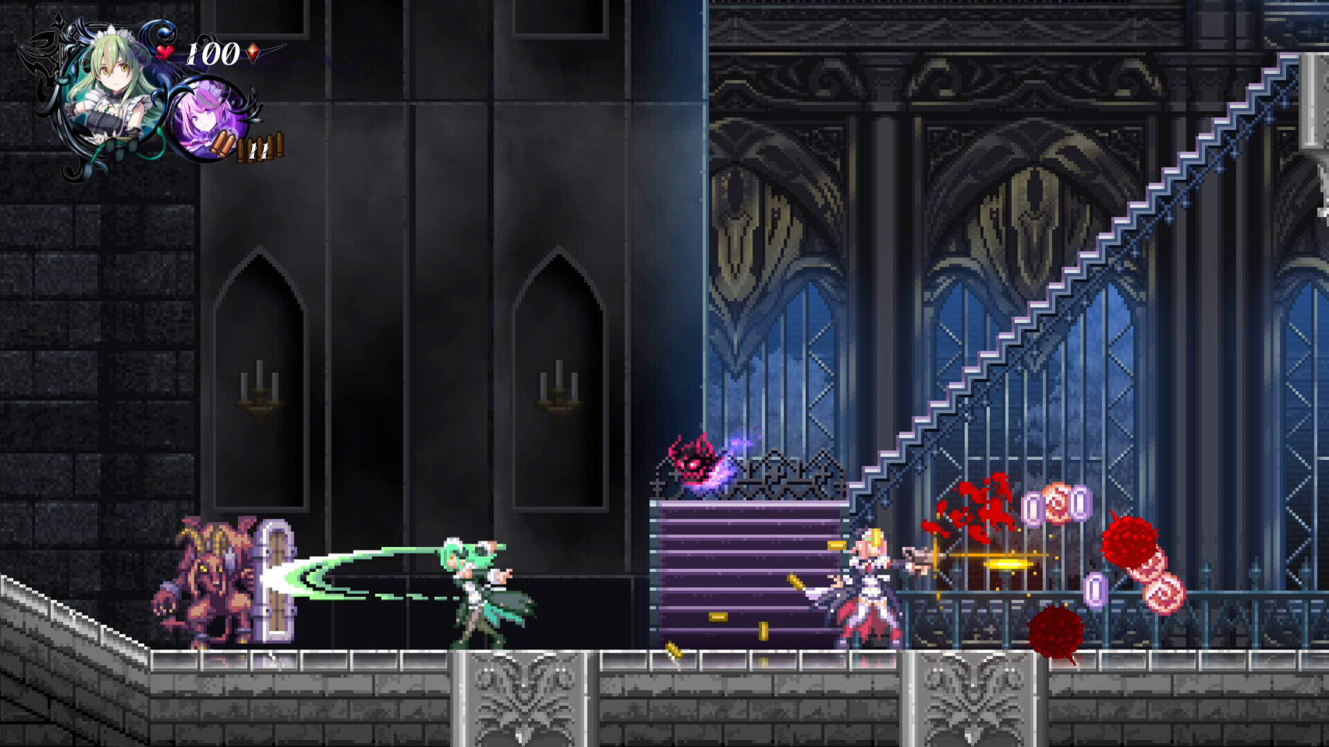 少女魔役壁紙