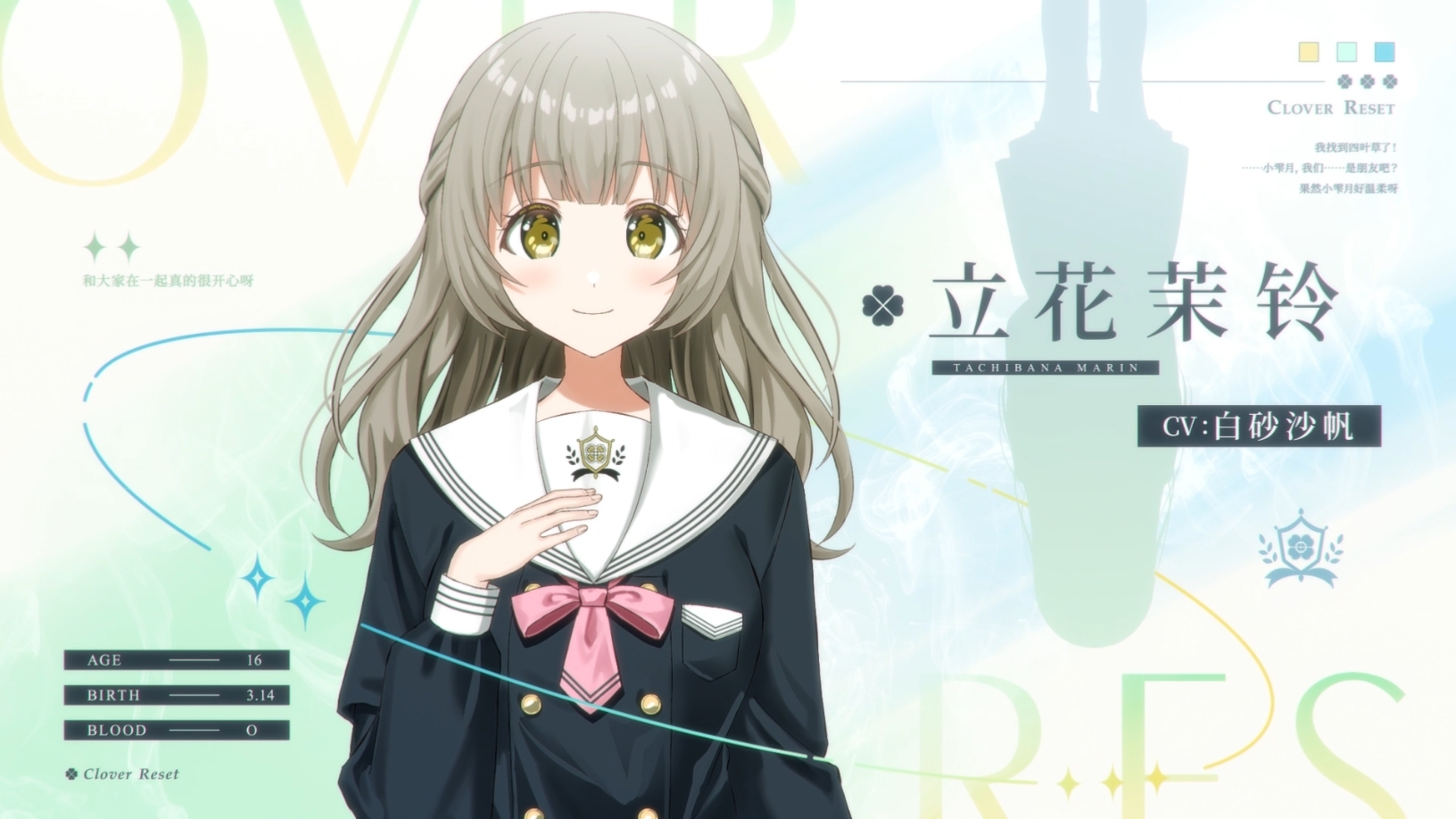 Clover Reset