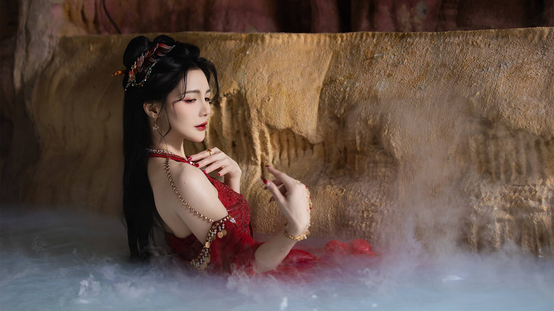 美女，請別影響我成仙壁紙