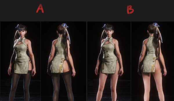 《劍星》山牡丹服裝MOD