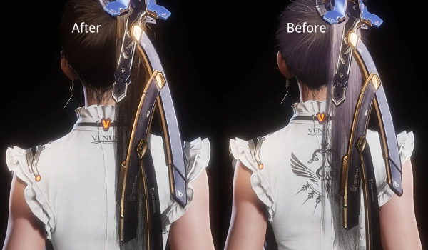 《劍星》四秒常服去背部印花版MOD