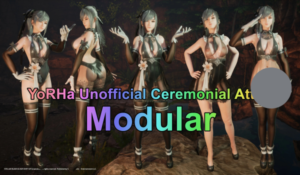 《劍星》尤爾哈非正式典禮服模塊化版MOD