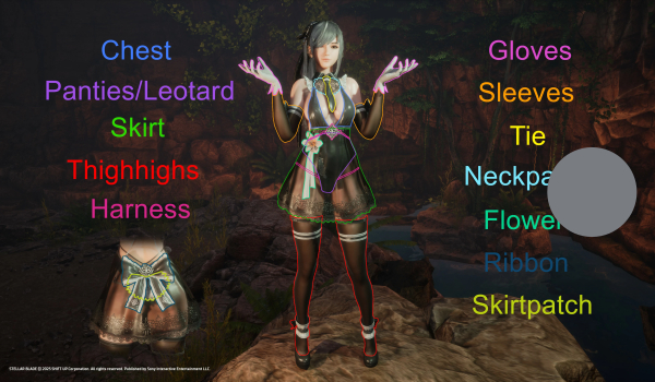 《劍星》尤爾哈非正式典禮服模塊化版MOD