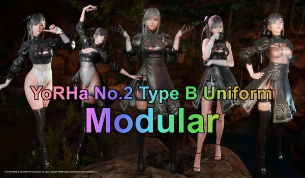 《劍星》尤爾哈2B-B型模塊化制服MOD