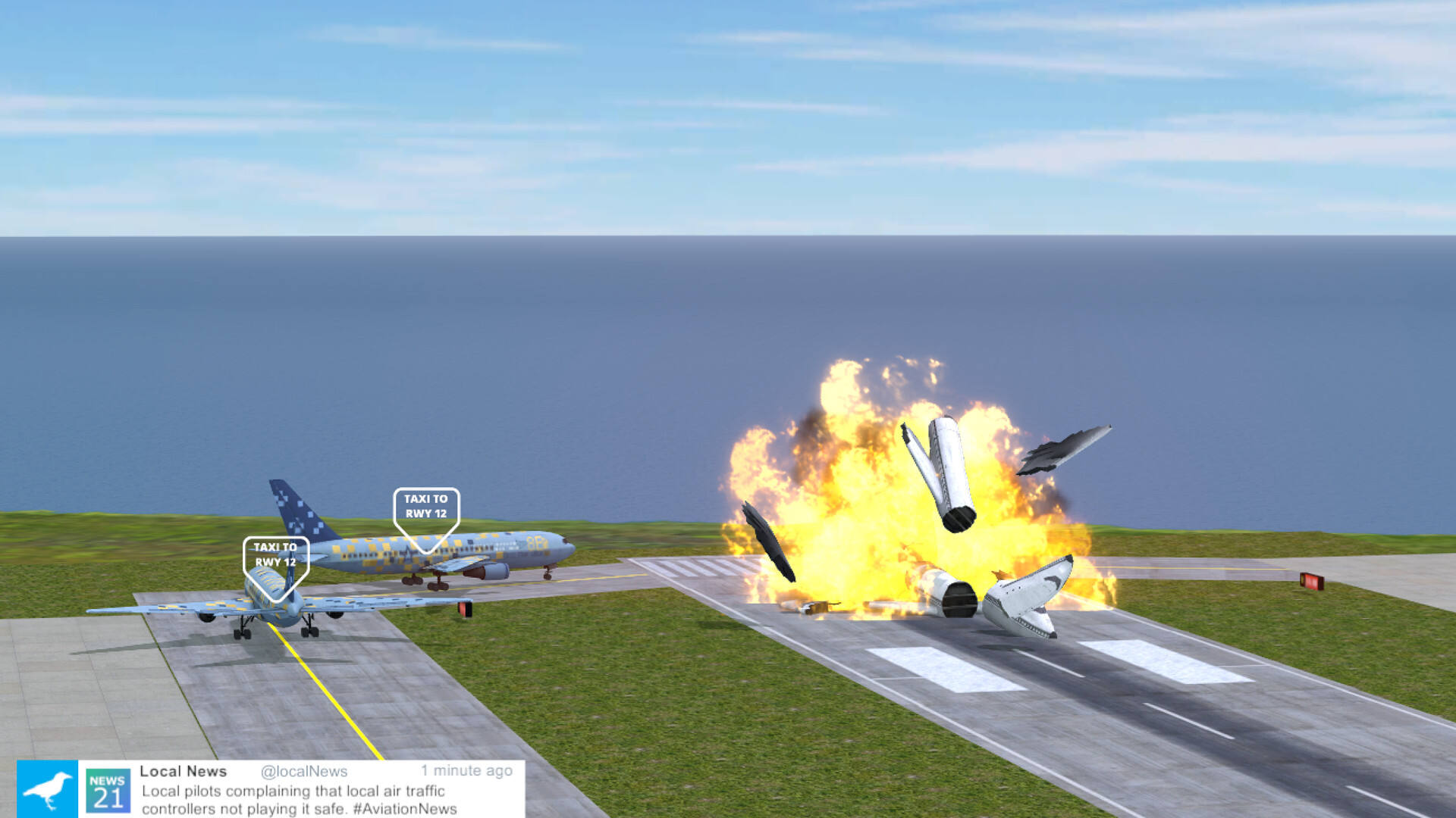 瘋狂機場3D壁紙