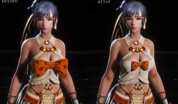 《劍星》蝴蝶結裝飾戰(zhàn)意制服MOD