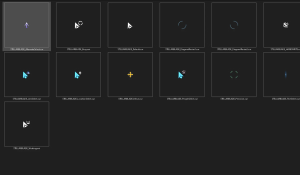 《劍星》Windows光標主題MOD