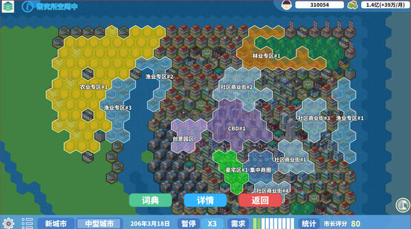天際都市物語壁紙