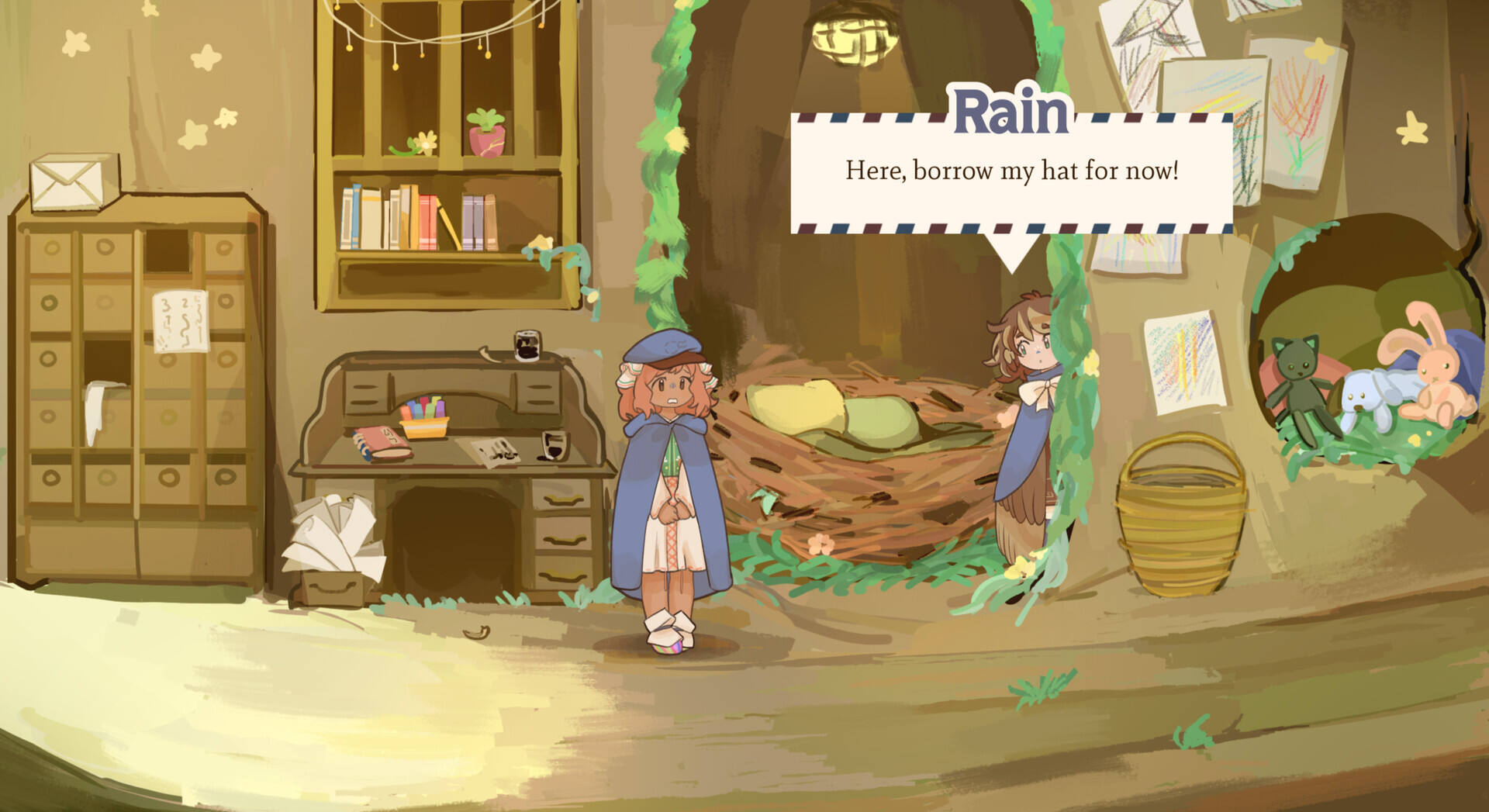 雨之上！告別郵局壁紙