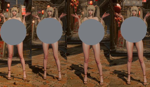 《劍星》浪斜邊單比基尼MOD