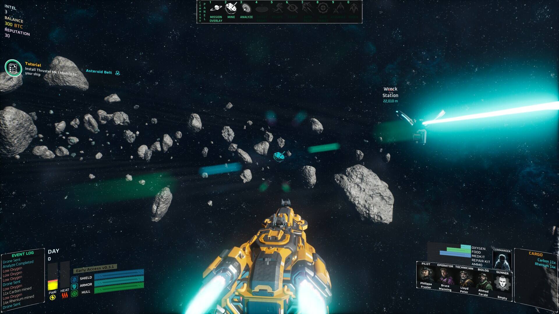 宇宙礦工壁紙