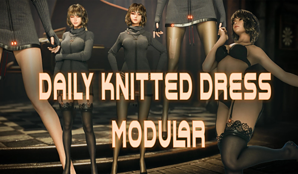 《劍星》模塊化日常針織裙MOD