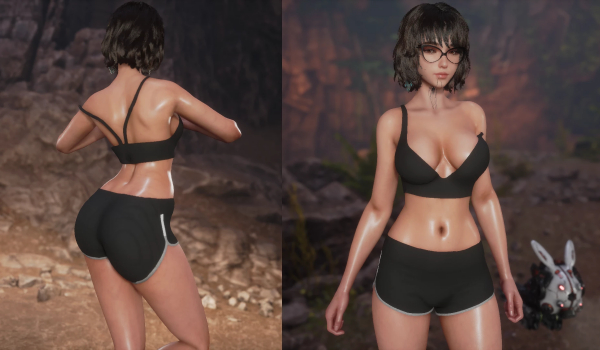 《劍星》伊芙海豚短褲MOD