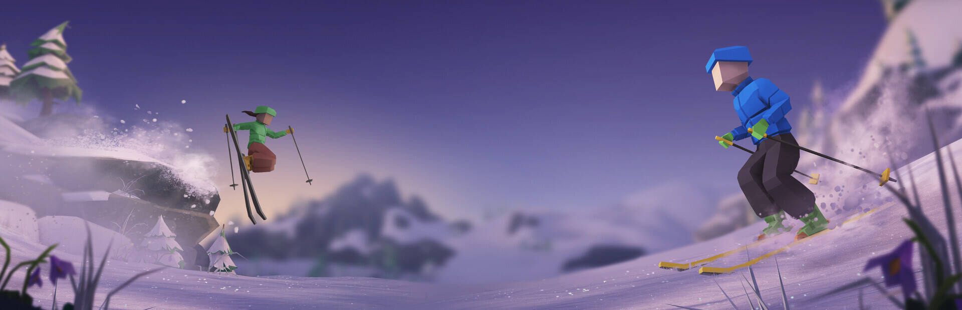 孤山速降：雪地騎手