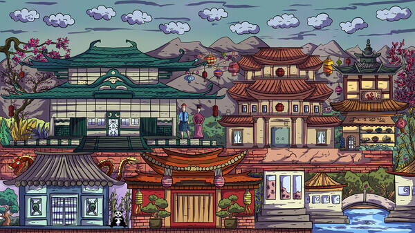 100 China Cats壁紙
