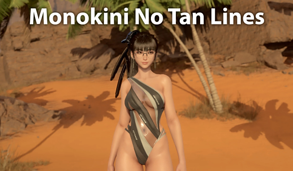 《劍星》波浪斜邊單比基尼MOD
