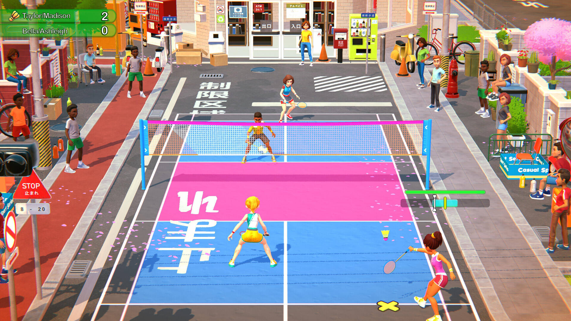休閑運動系列：羽毛球壁紙