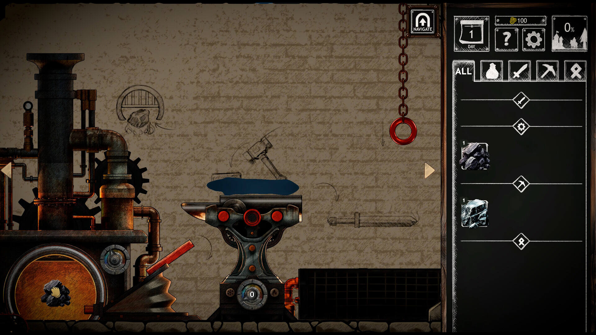 鐵匠：點燃鍛爐壁紙