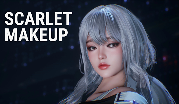 《劍星》亞韓風格猩紅妝容MOD