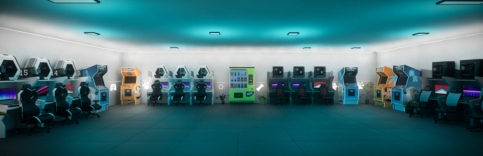 游戲咖啡館模擬器