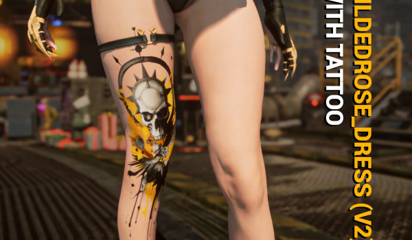 《劍星》伊芙性感戰衣紋身模組MOD