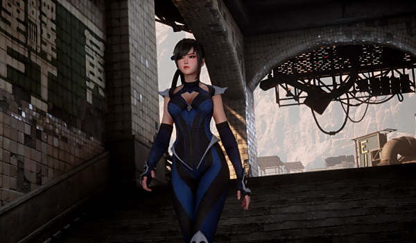 《劍星》伊芙MK11伊甸藍(lán)套裝MOD