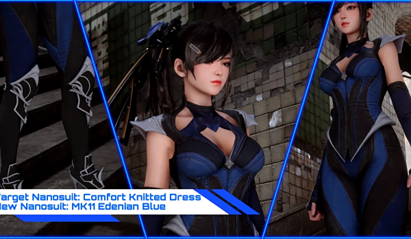 《劍星》伊芙MK11伊甸藍(lán)套裝MOD