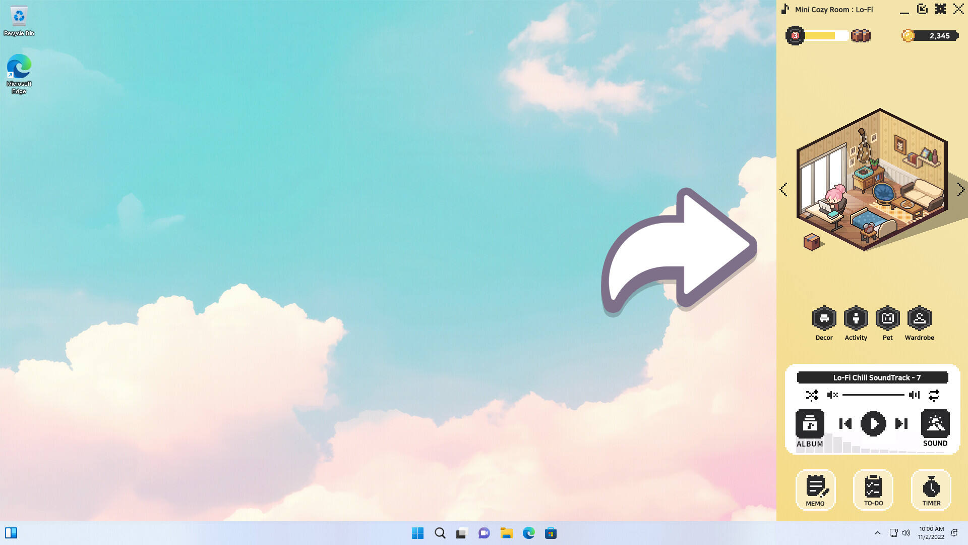 迷你舒適房間：Lo-Fi