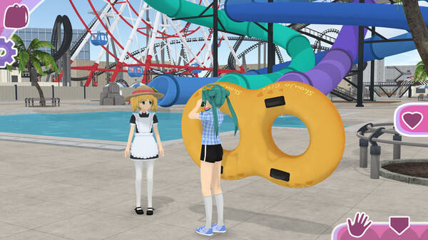 少女都市壁紙