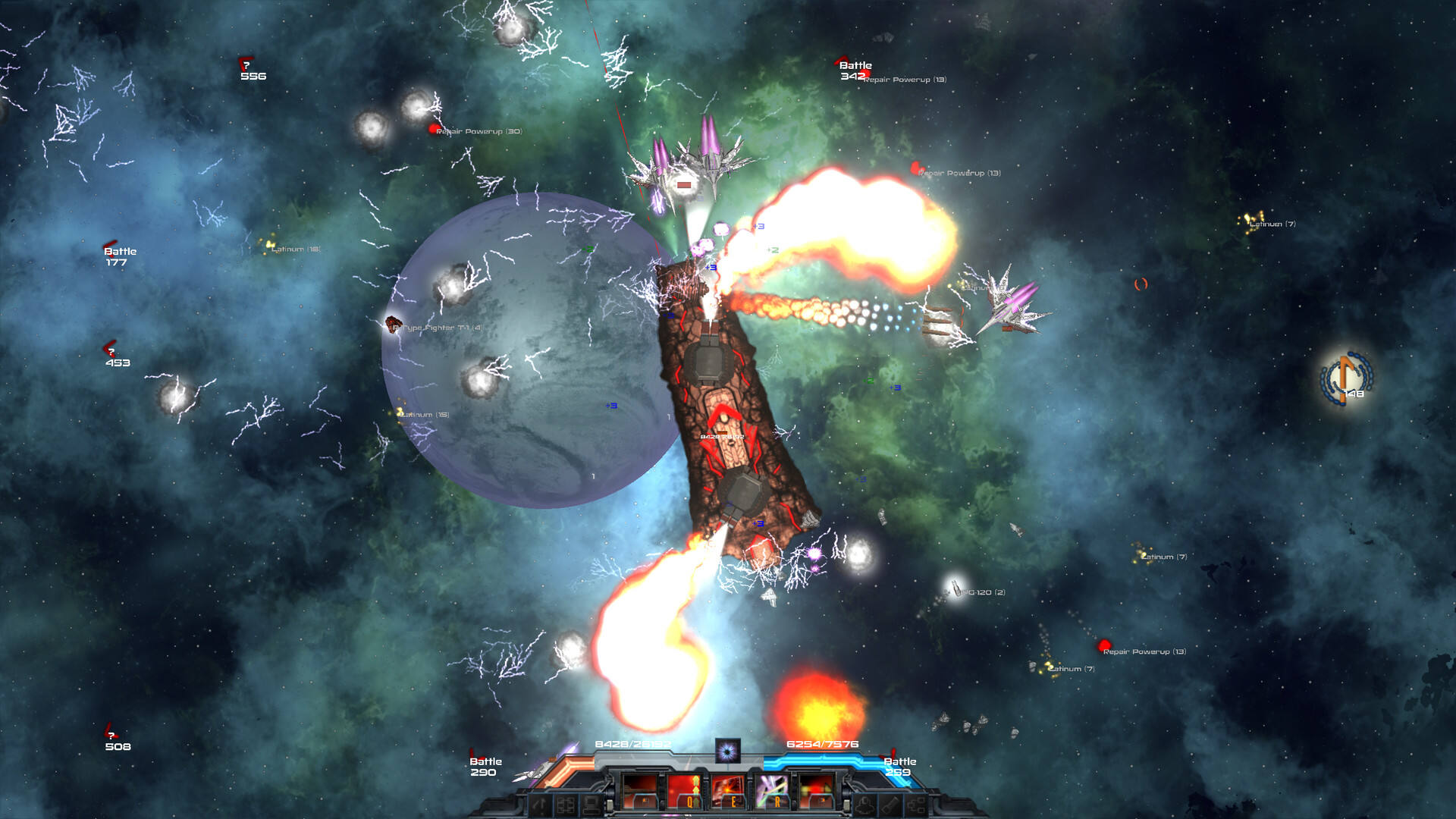 Nienix：宇宙戰爭壁紙