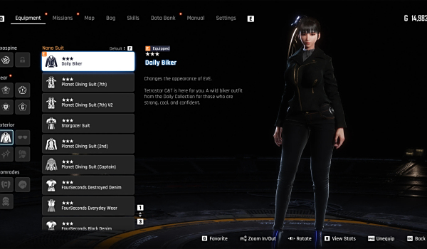 《劍星》伊芙雙D日常機車服MOD