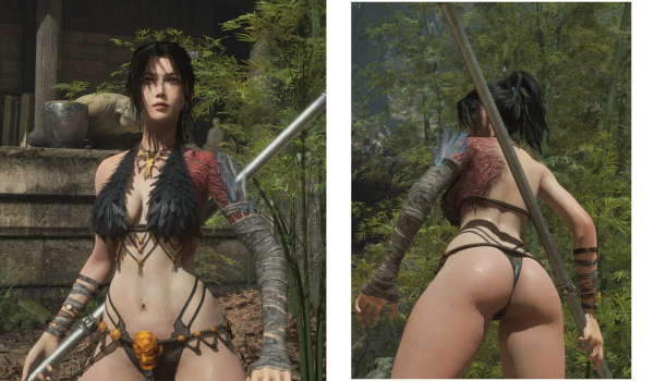 《明末:淵虛之羽》伊芙同款體型教士袍MOD