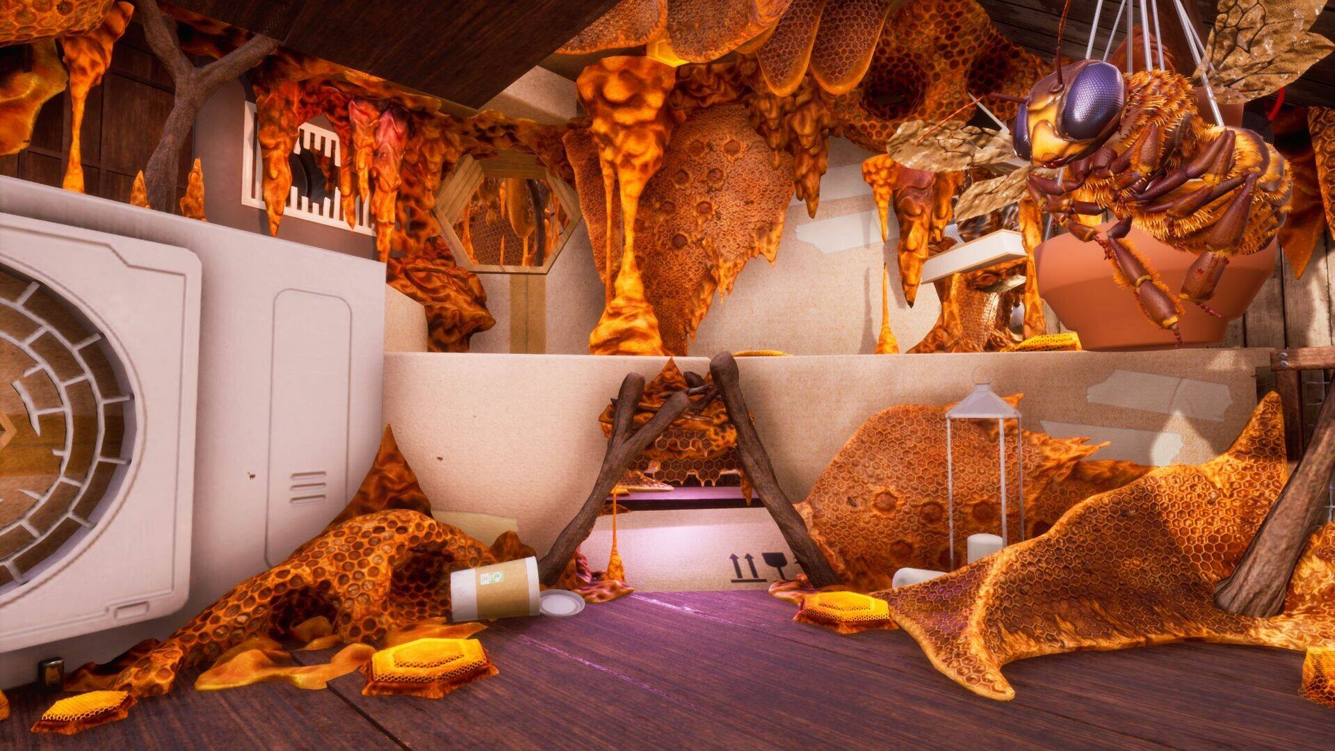 蜜蜂模擬器：蜂巢壁紙