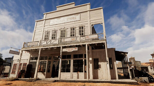 牛仔鎮(zhèn)雜貨鋪 壁紙