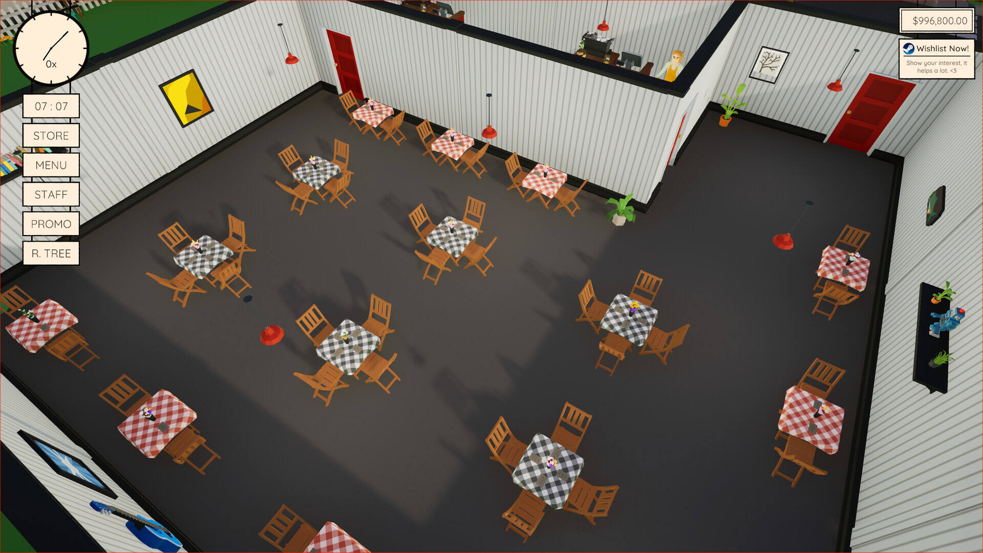 咖啡館經理壁紙