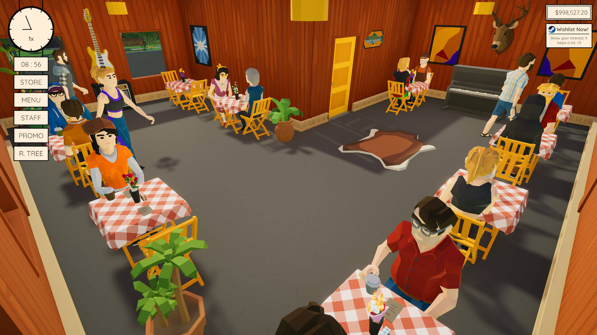 咖啡館經理壁紙