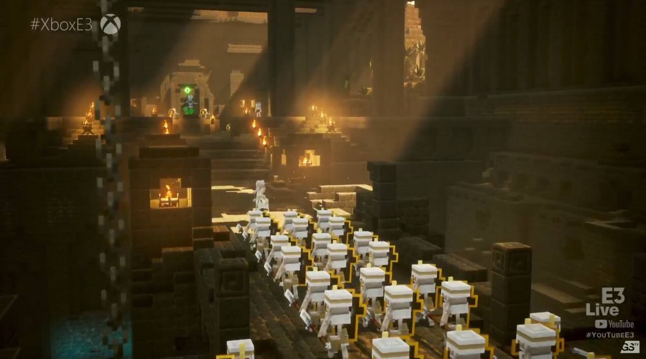 我的世界：地下城壁紙