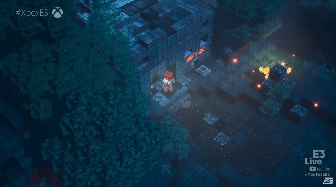 我的世界：地下城壁紙