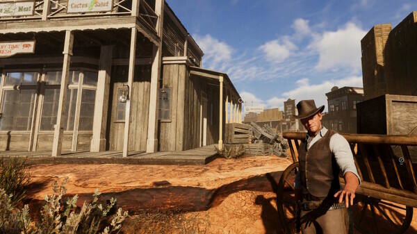 牛仔鎮(zhèn)雜貨鋪 壁紙